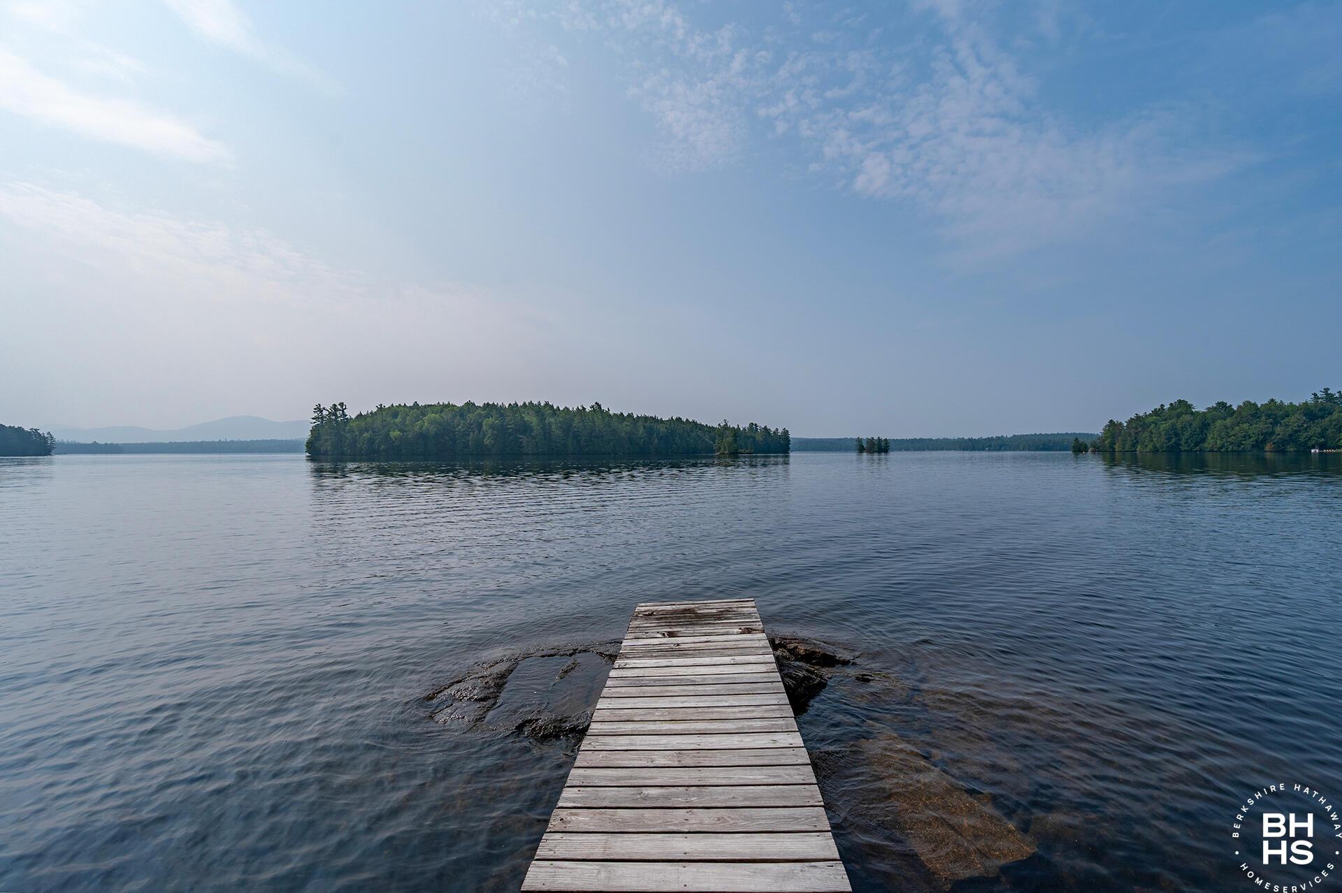 Image 4: GilpinBayHomeOnUpperSaranac_Dock_View_M