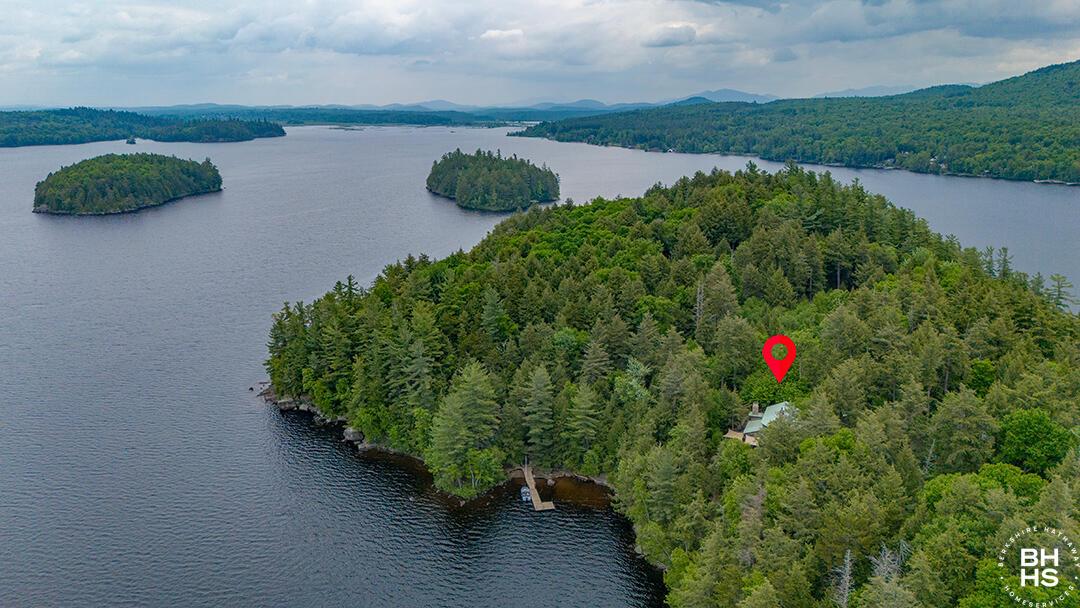 Image 3: CampBassRockOnTupperLake_A_Property_Lake