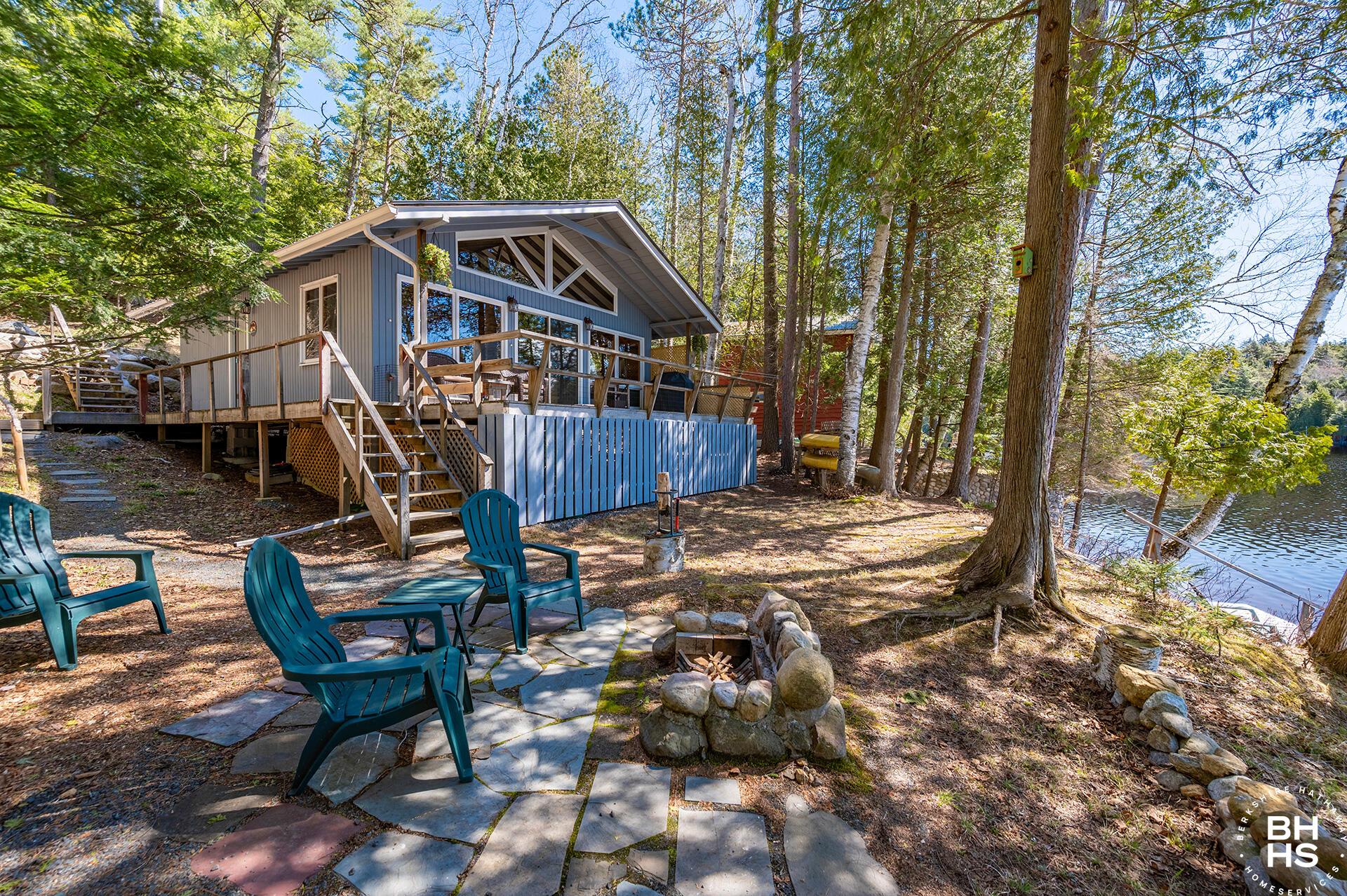 Image 1: CampOnFishCreekPonds_Exterior_Firepit
