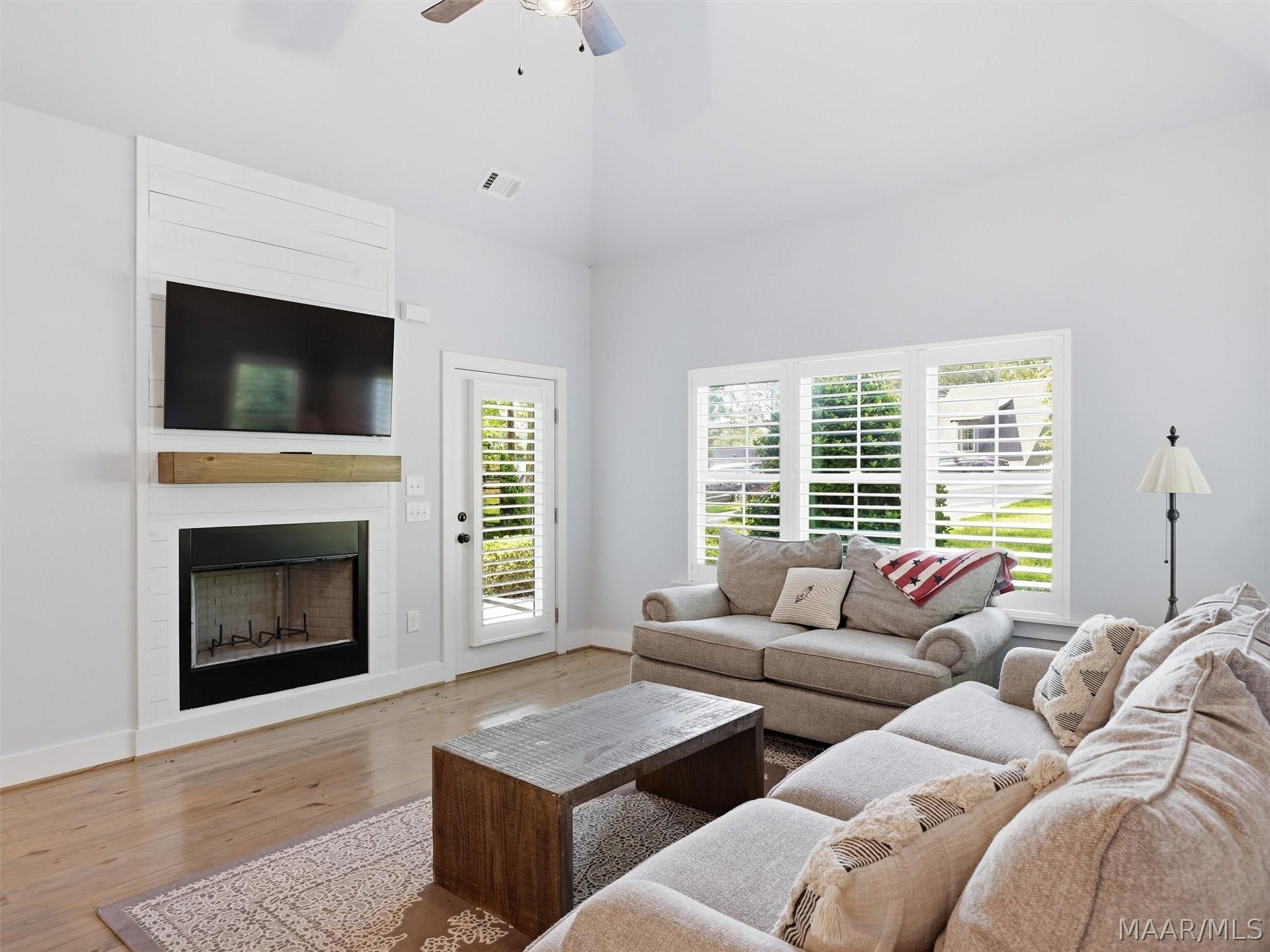 Image 3: Living Room - Fully Furnished; Vaulted Ceiling Not