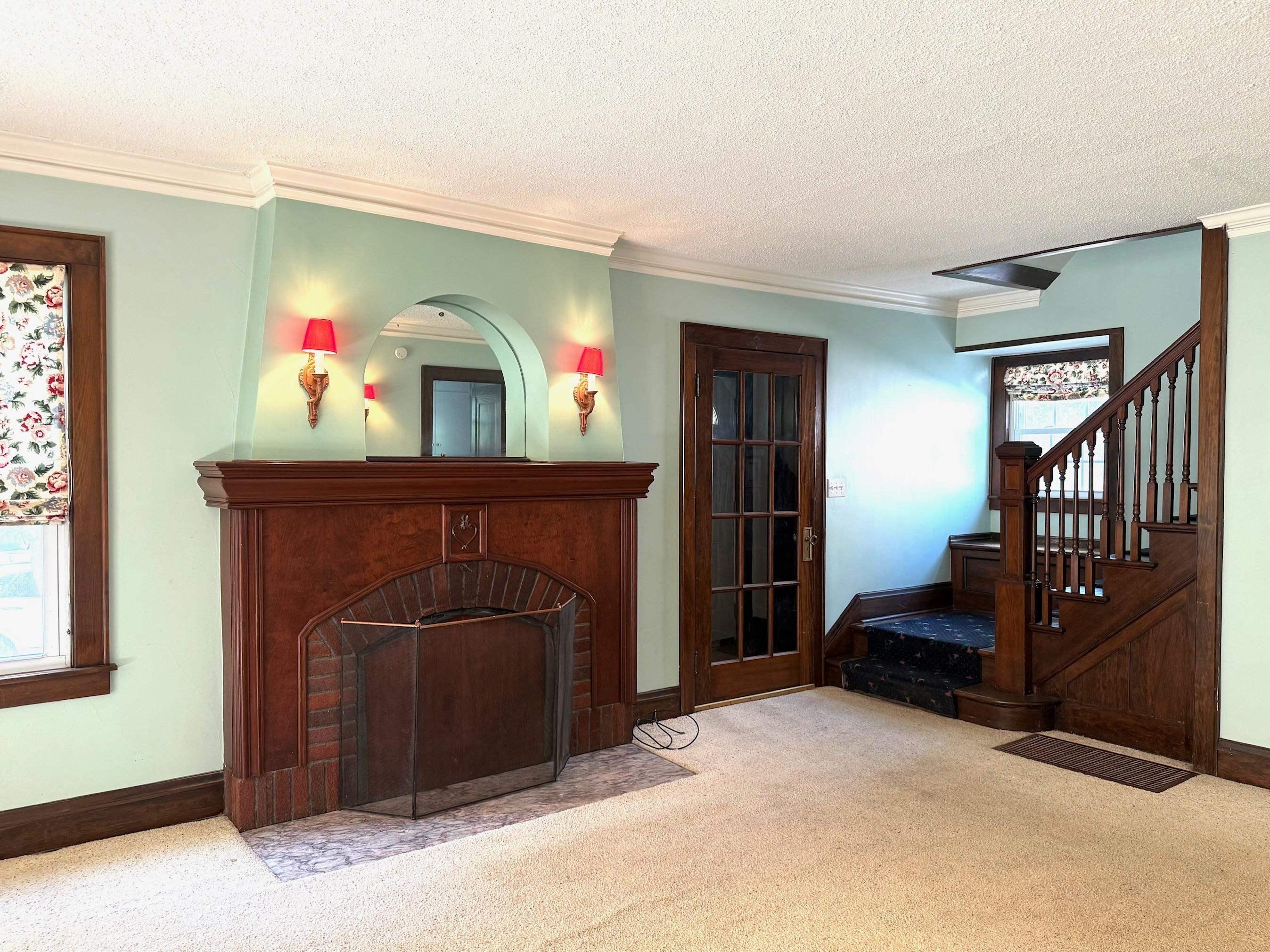 Image 2: WOOD BURNING FIREPLACE
