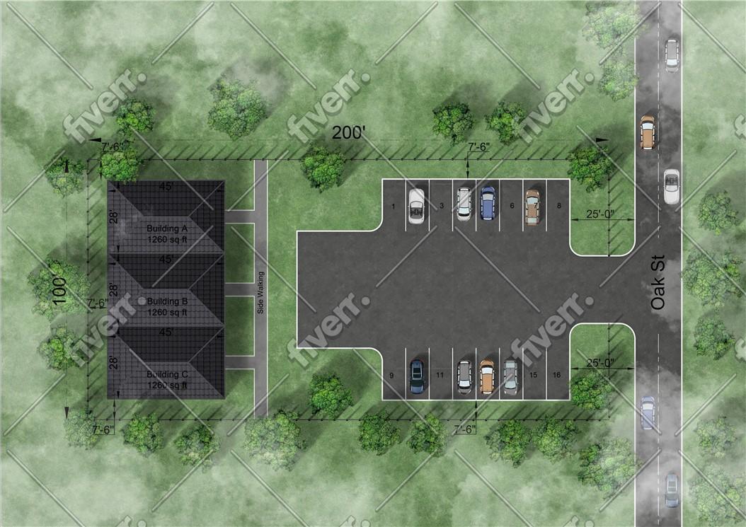 Image 1: Aerial view of property and surrounding area featu