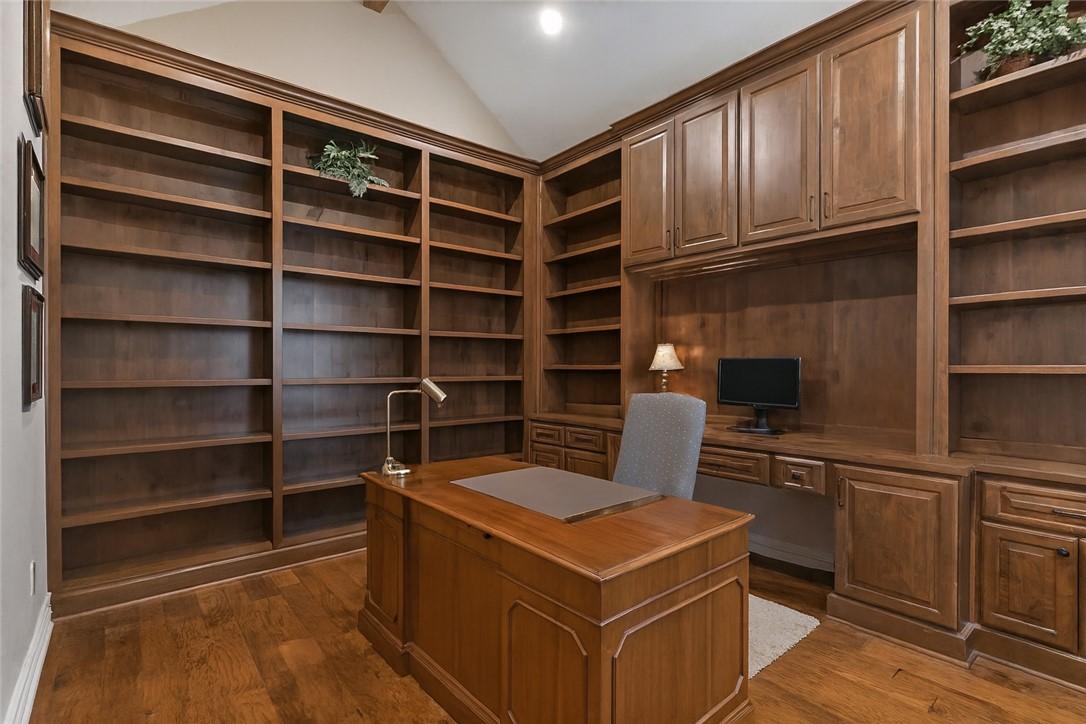 Image 4: Downstairs office, near front door, with view to f