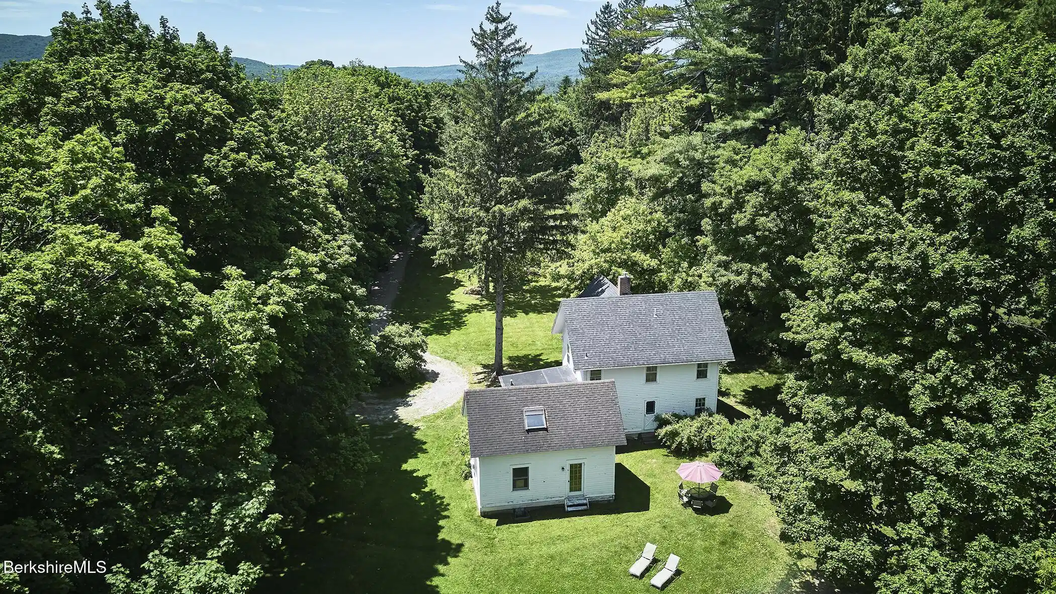 Image 1: Rear facade looking west