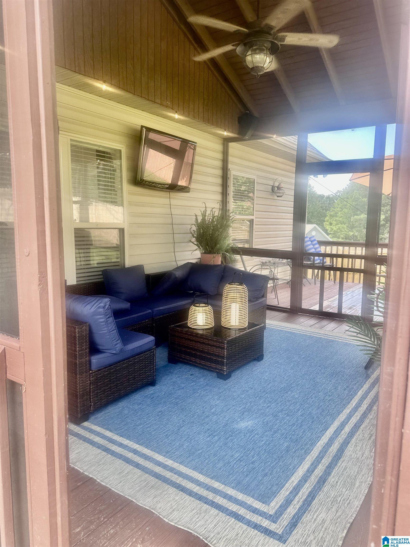 Image 3: covered and open deck