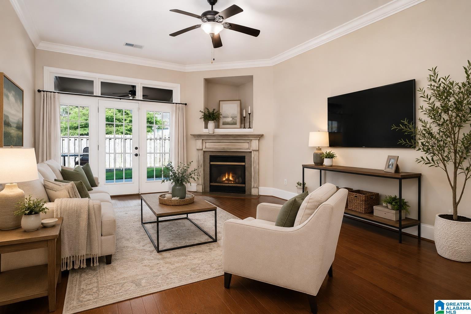 Image 3: Living Room- Virtually staged