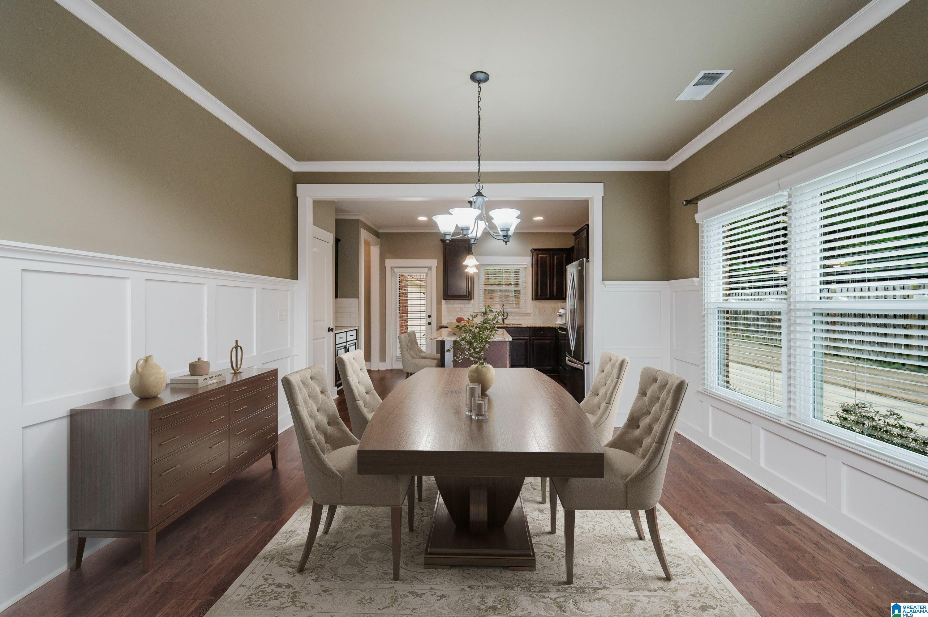 Image 3: Dining Room virtually staged