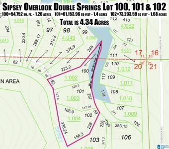 Lot 100-102 SIPSEY OVERLOOK DRIVE