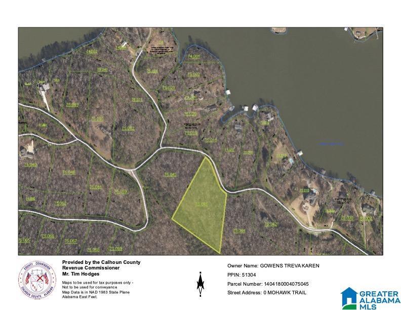 Lot PIN 51304 MOHAWK TRAIL, OHATCHEE, AL lhrmls01406194