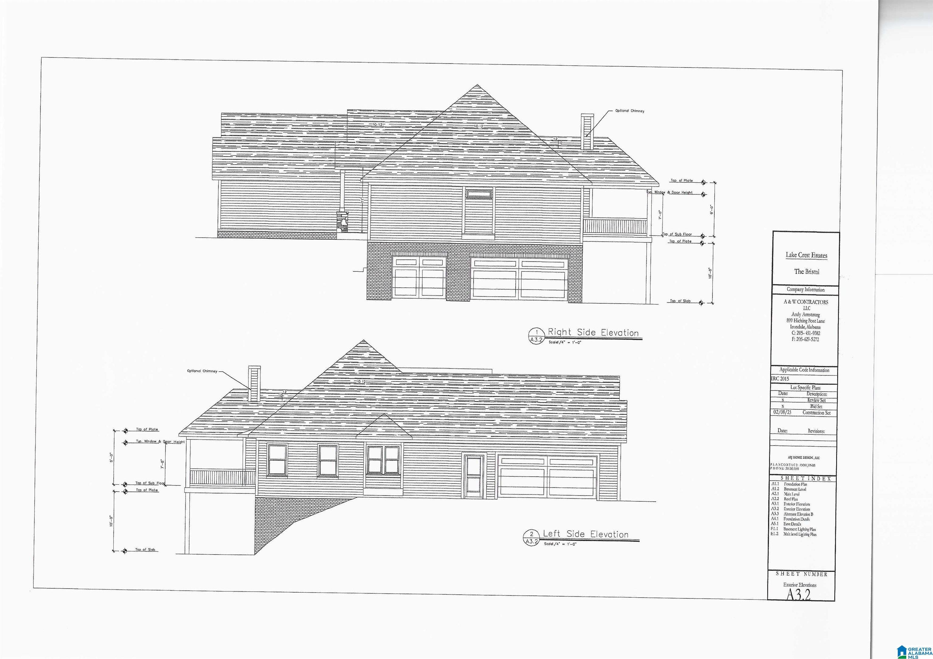 Image 2: Back Side of Plan