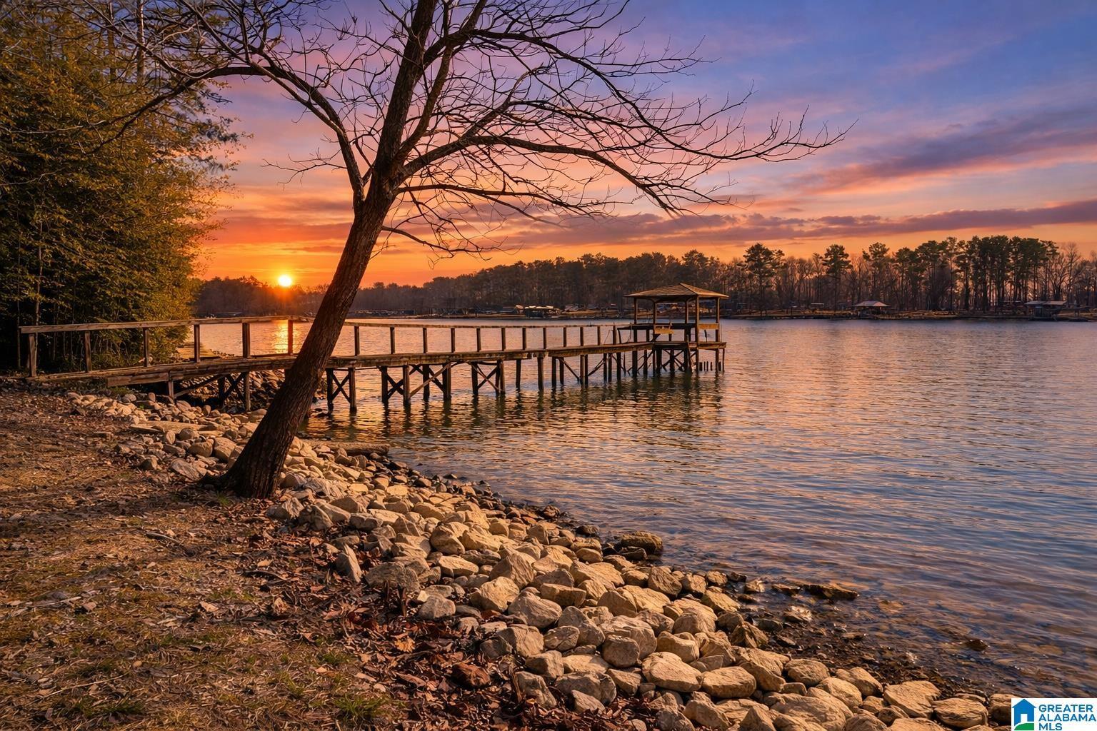 Image 1: Weiss Lake Home on Level Lot with Dock and Ramp