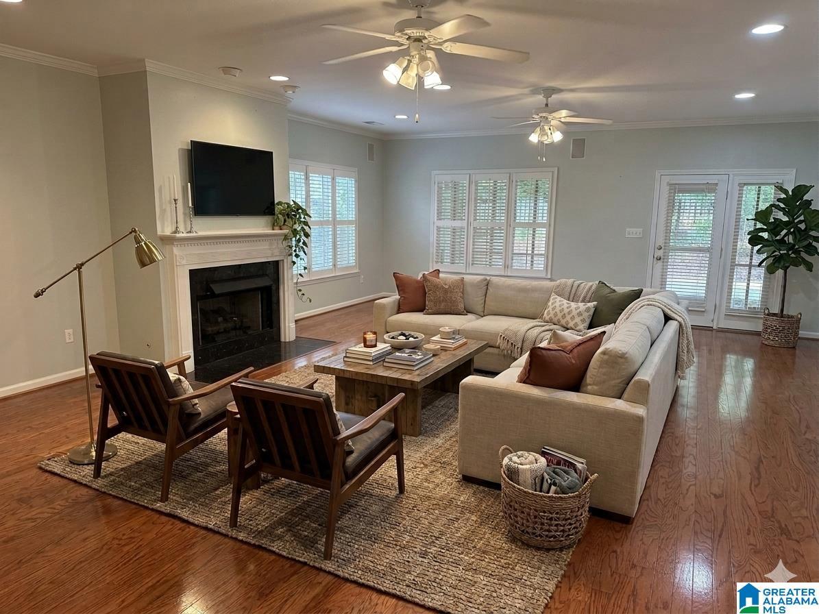 Image 3: Virtually Staged Living Room