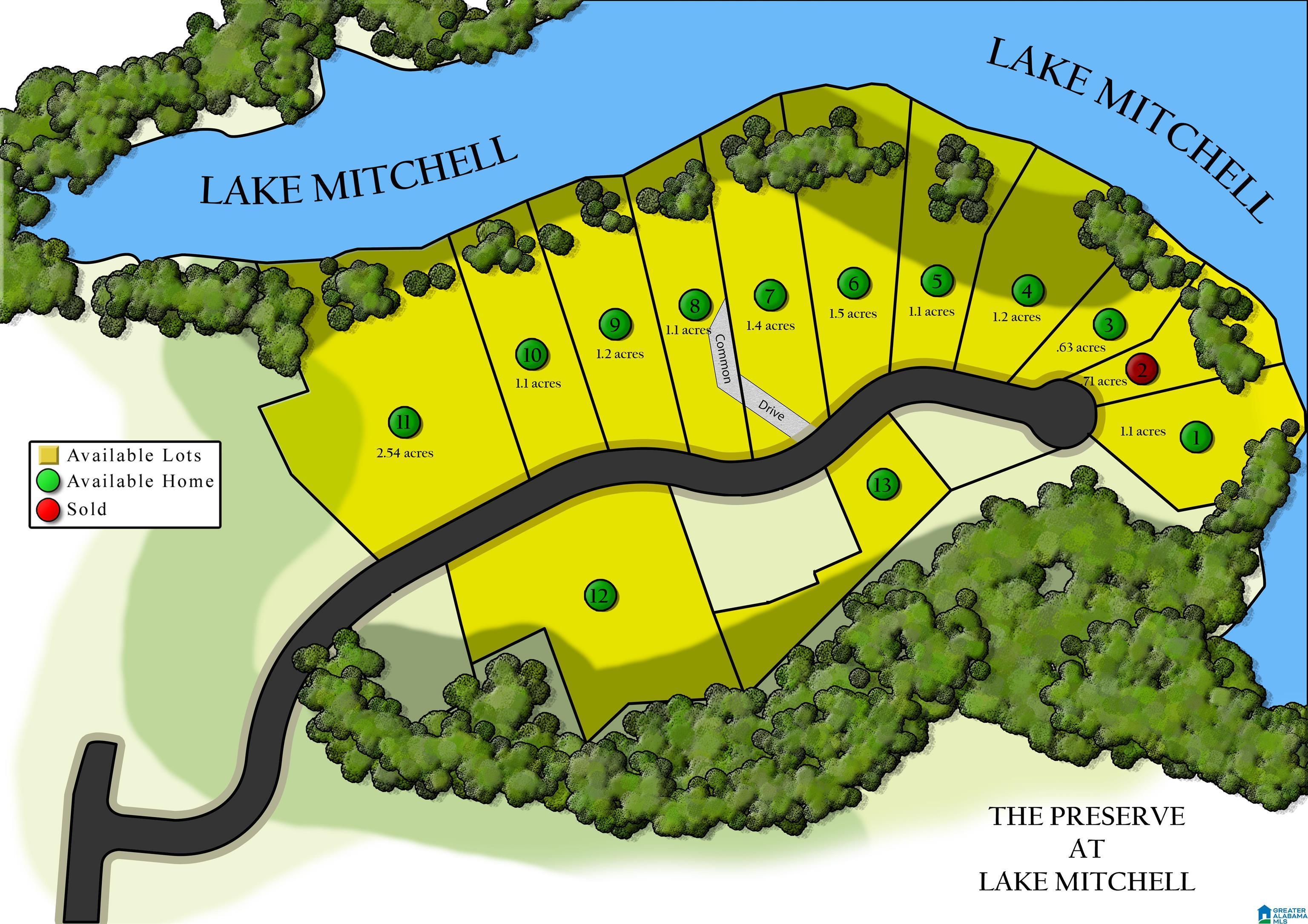 Lot 12 PRESERVE CIRCLE, ROCKFORD, AL lhrmls01454993