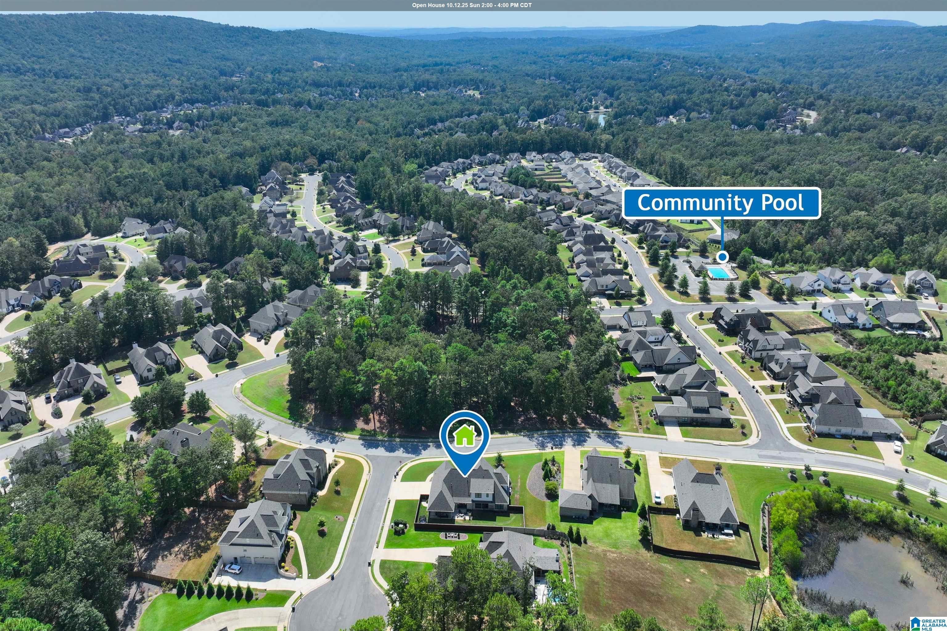 Image 1: PARK, TRAILS & POOL JUST STEPS FROM HOME!