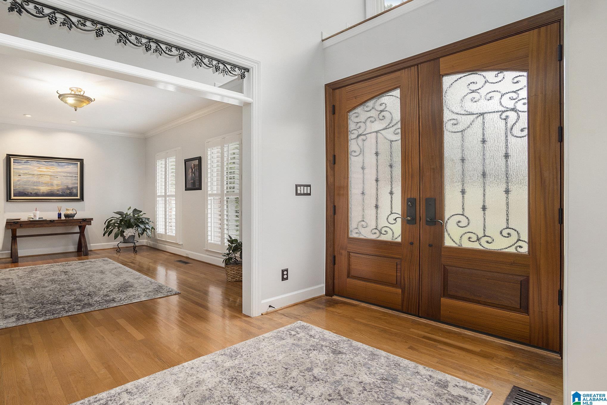 Image 3: Living Room & Dining Room off Front Foyer