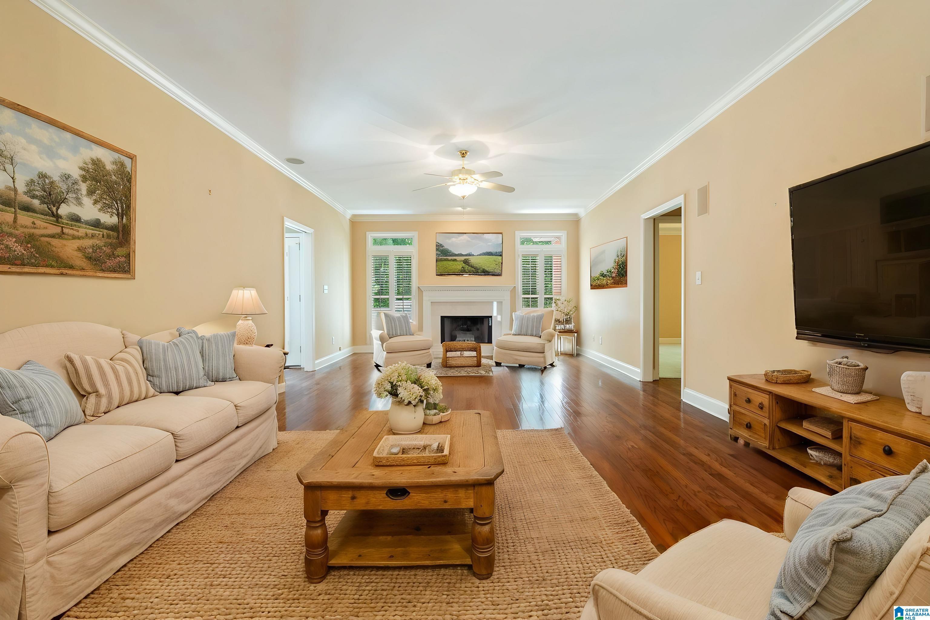 Image 4: Living Room is digitally staged