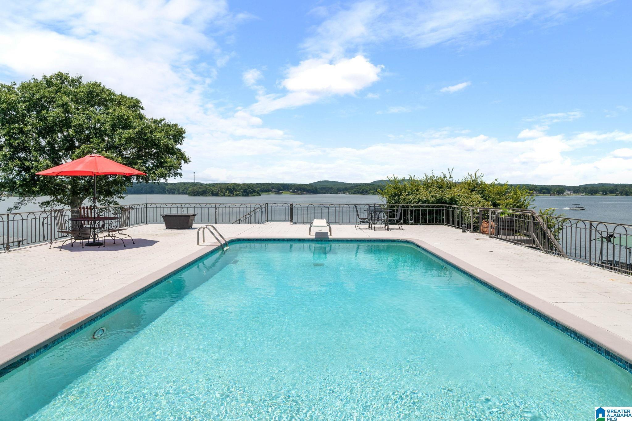 Image 3: Heated Swimming Pool Overlooks Logan Martin Lake