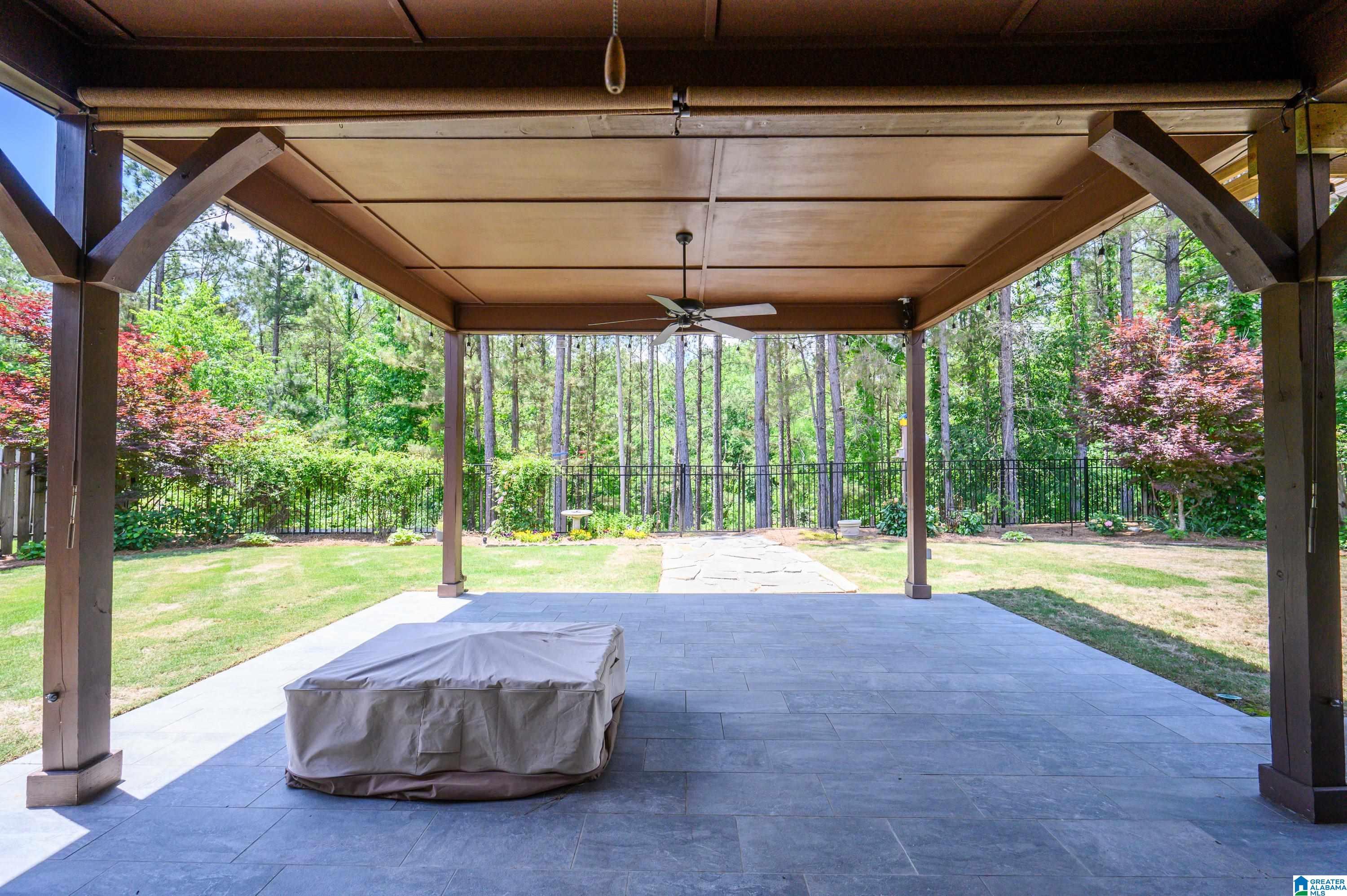 Image 4: Double wide, extended, covered deck