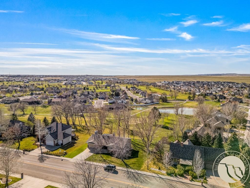 Image 3: Aerial View Front of Home