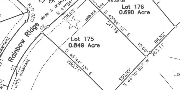LOT 175 RAINBOW RIDGE