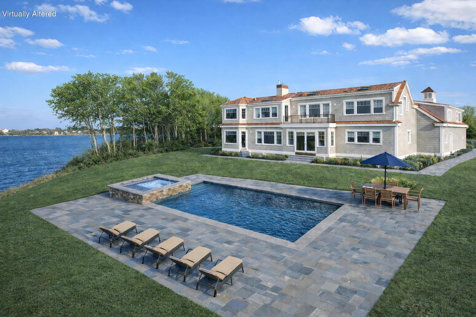 Image 3: Bridge Back Render with Water