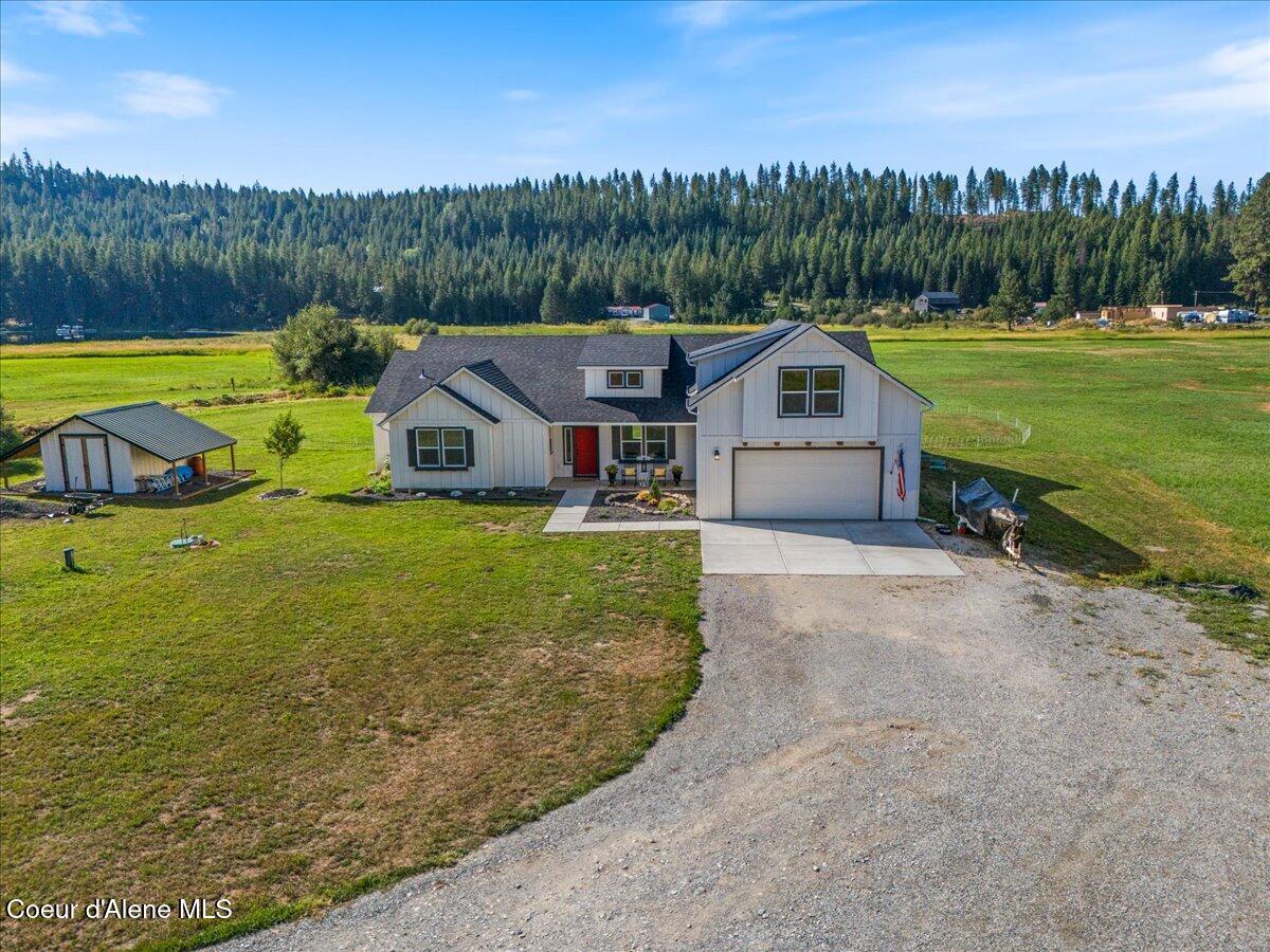 Image 4: 07-Aerial front of home