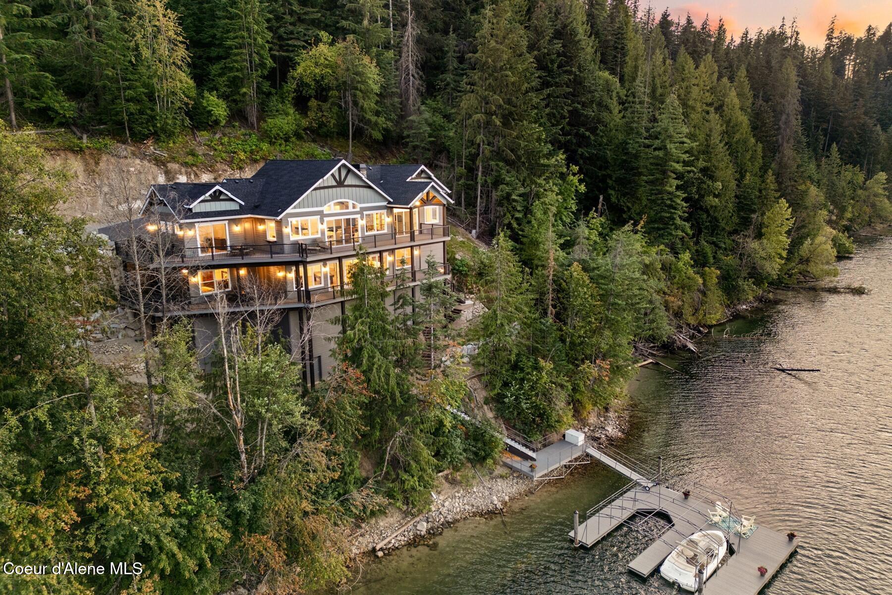 Image 1: Aerial Back of Home (1)