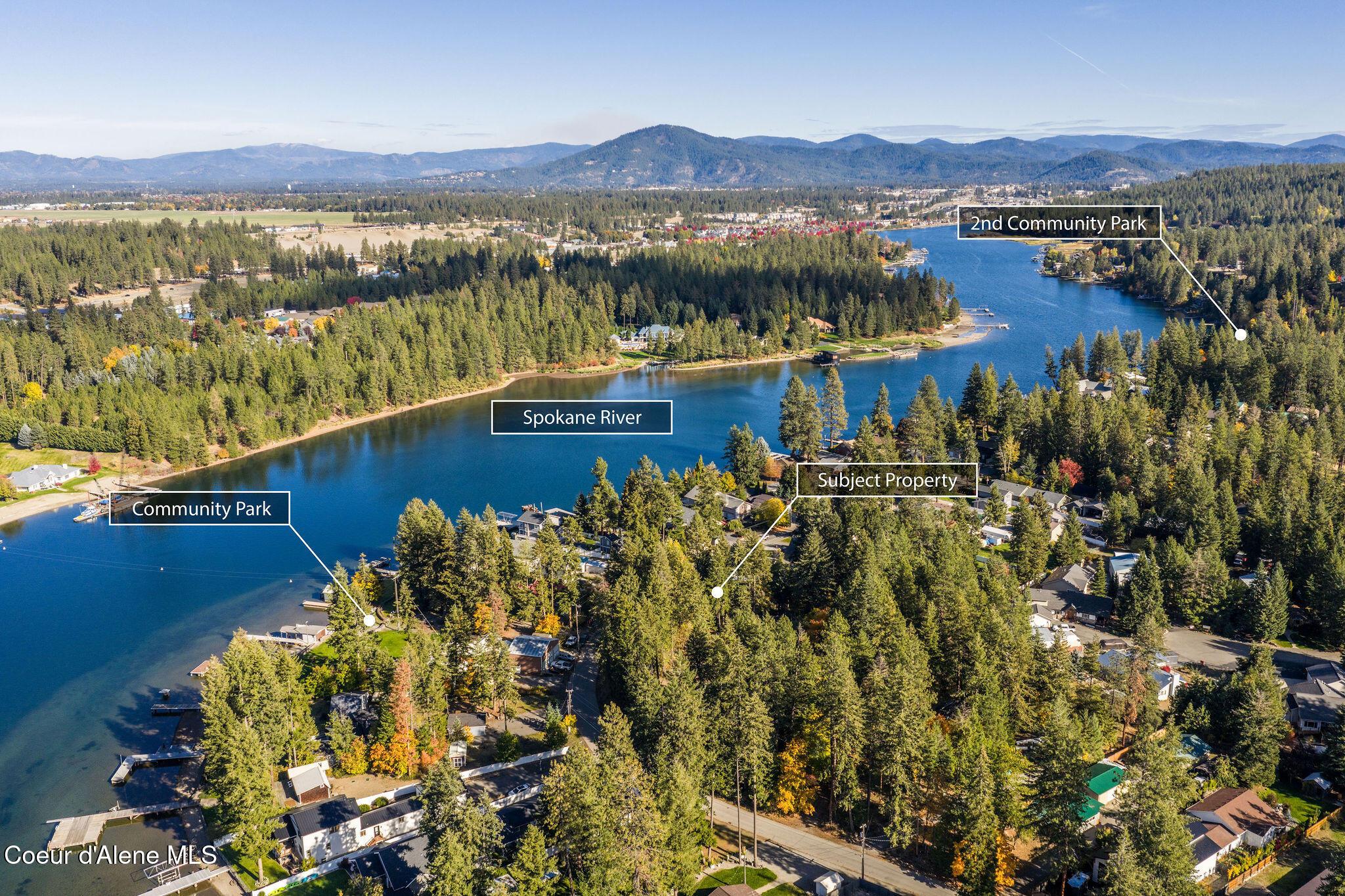 Image 2: Spokane River Toward CDA Lake
