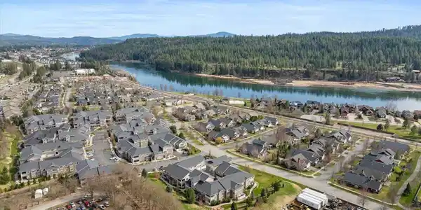 Image 2: 02-Aerial front of home