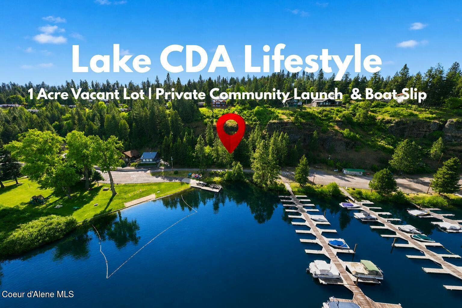 Image 1: 1 Acre Vacant Lot Cave Bay, Idaho (2)