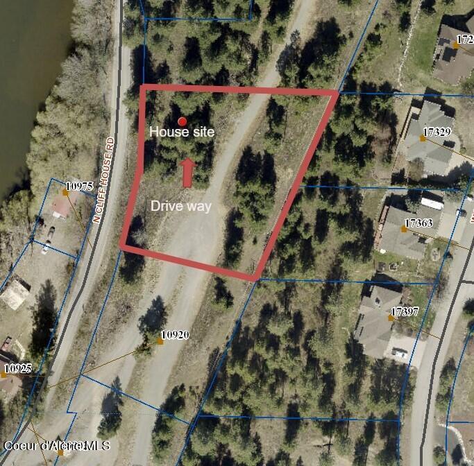 Image 1: Outline of lot