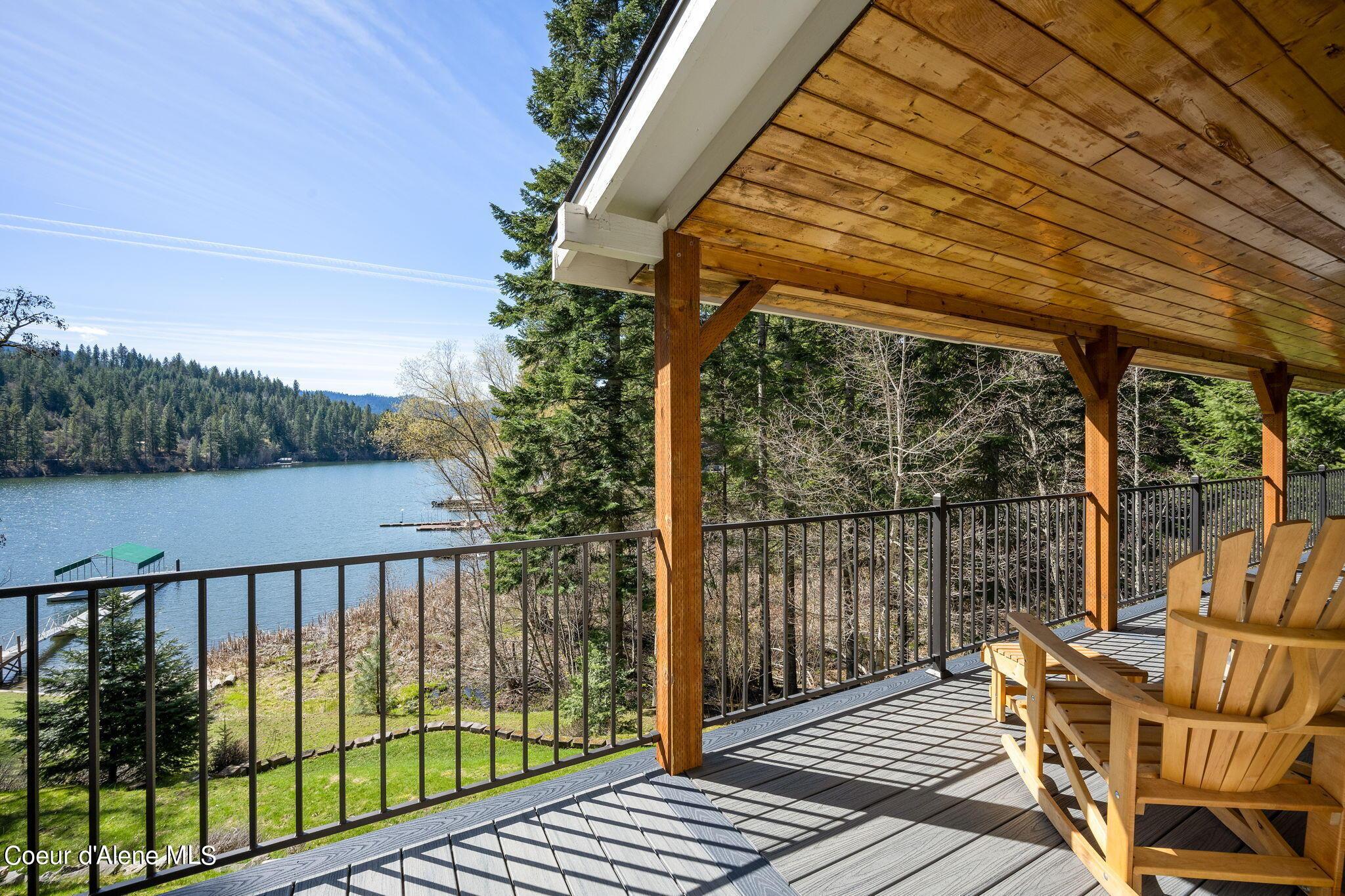 Image 2: back deck lake view
