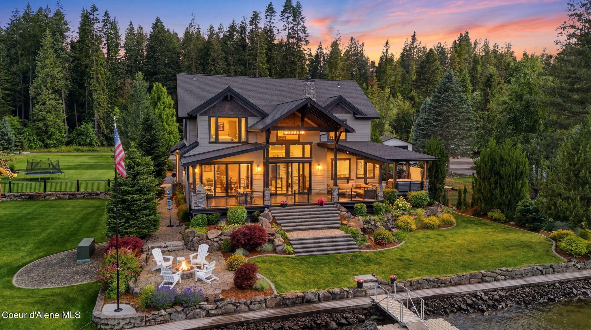 Image 3: Expansive Covered Outdoor Living Spaces