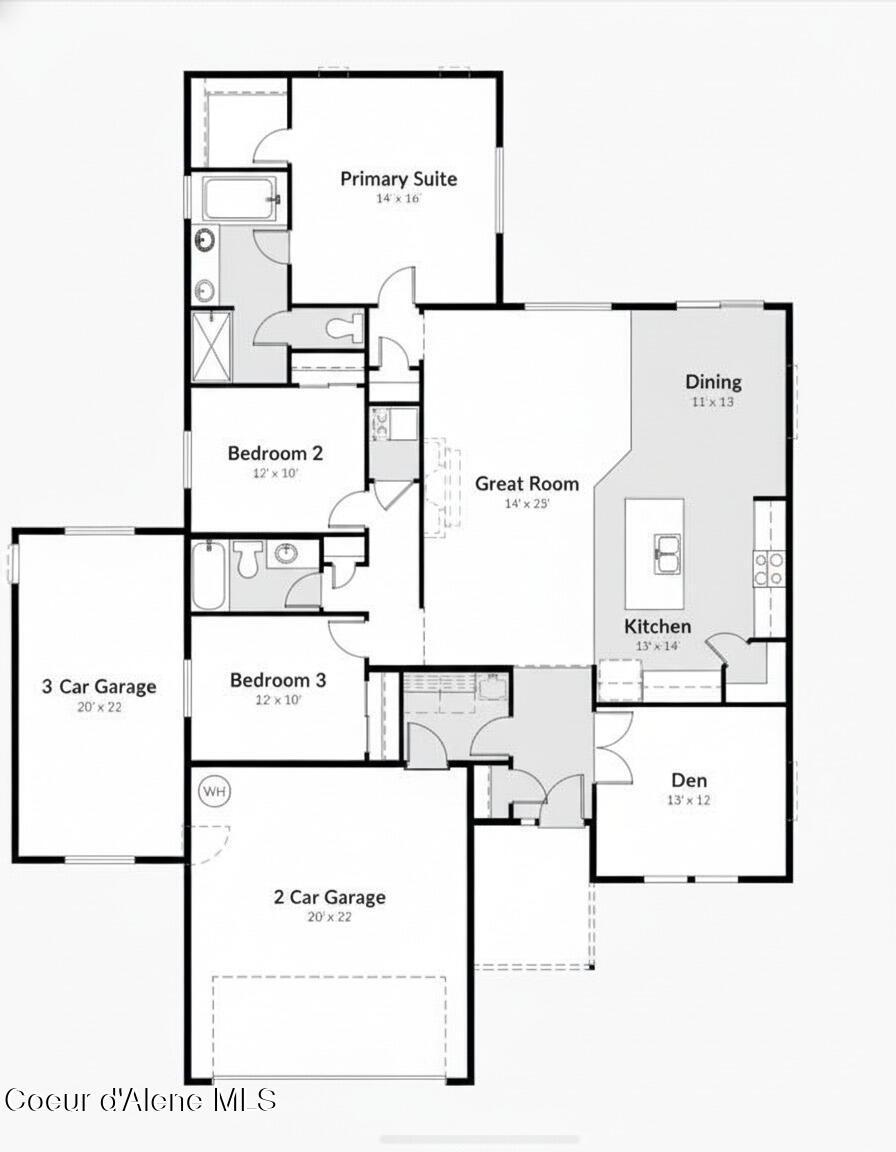 Image 3: POSSIBLE SUNNYSIDE FLOOR PLAN