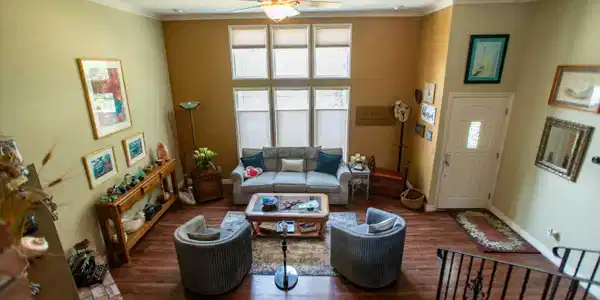 Image 4: Living Room from above
