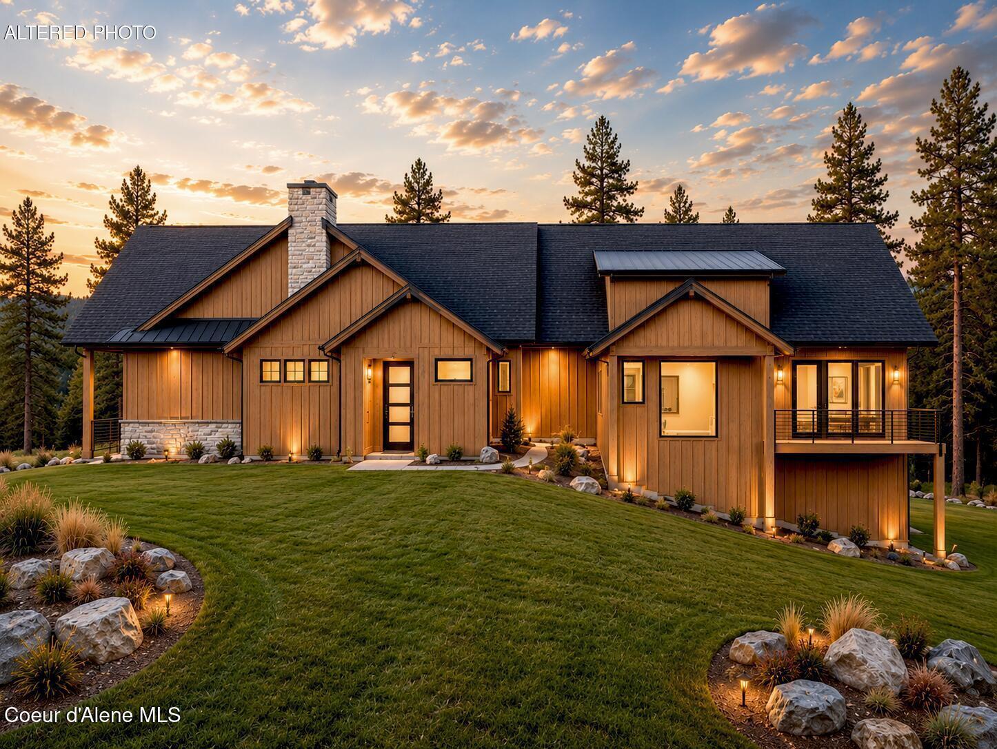 Image 3: Exterior Side Elevation Cedar Creek