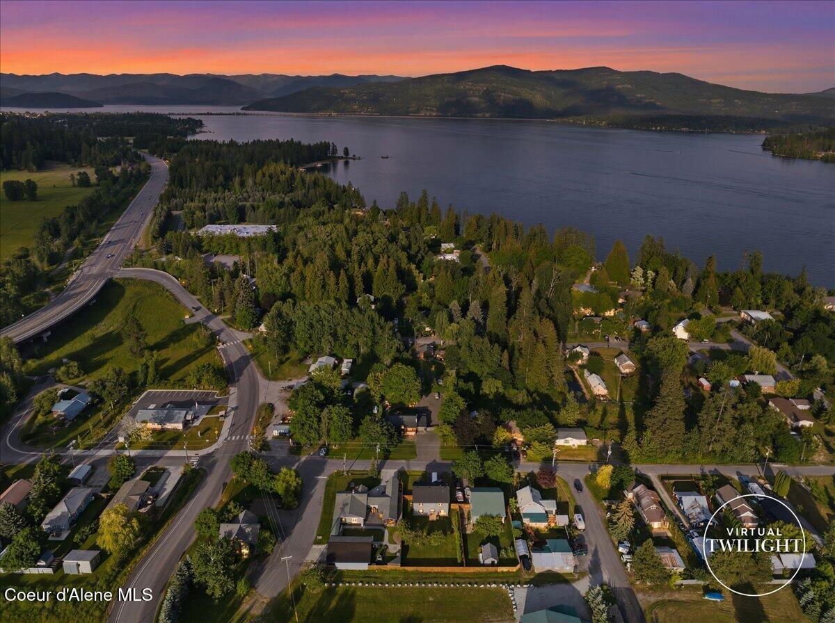 Image 4: 04-Twilight Aerial Back of Home watermar