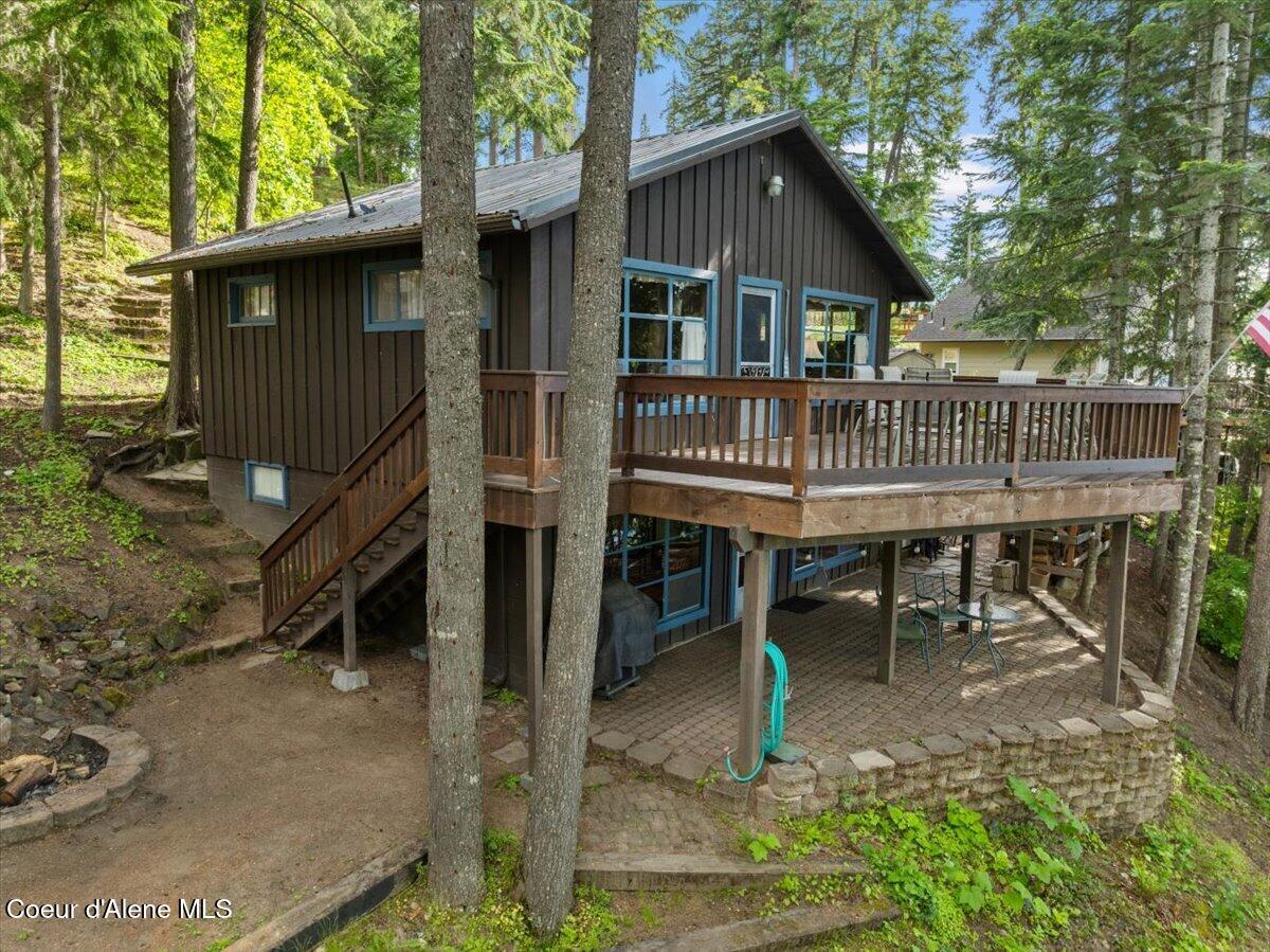 Image 4: 60-Aerial Back of Home