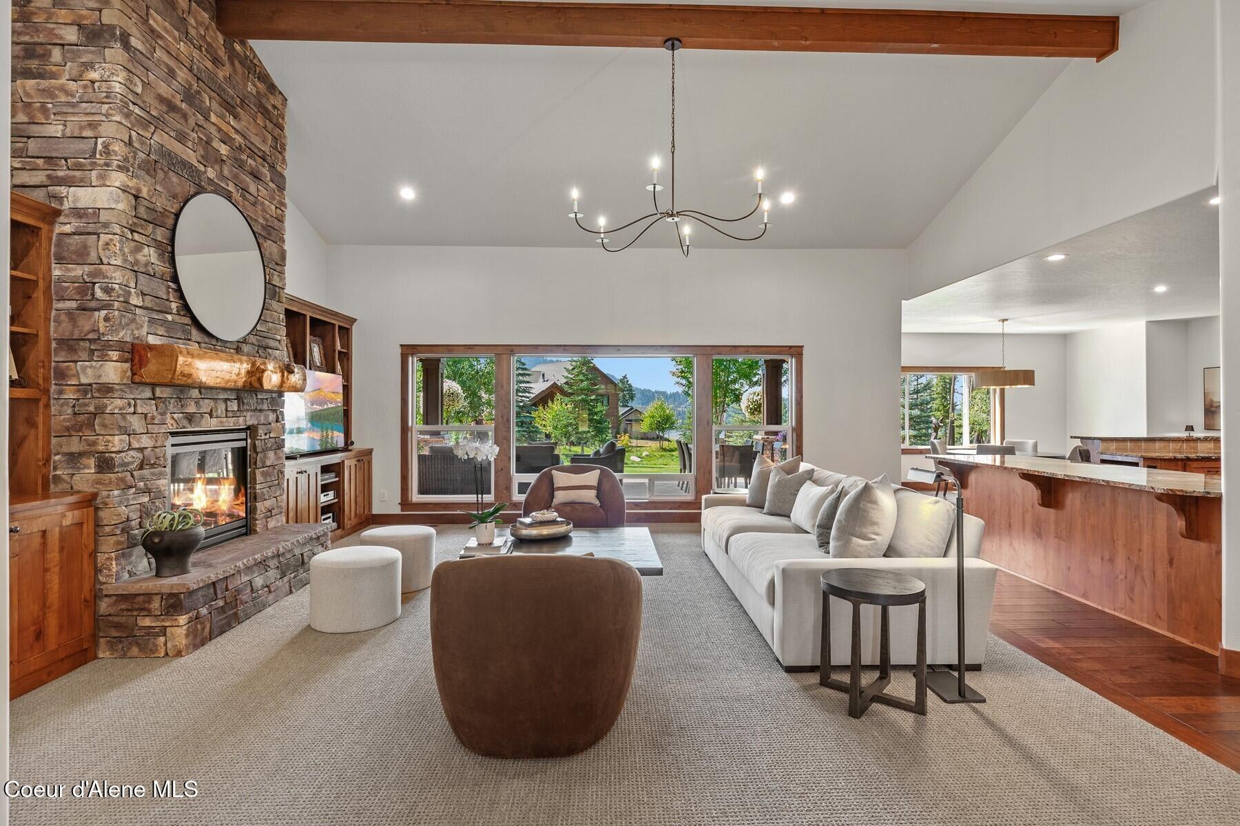 Image 4: Stone Fireplace Great Room