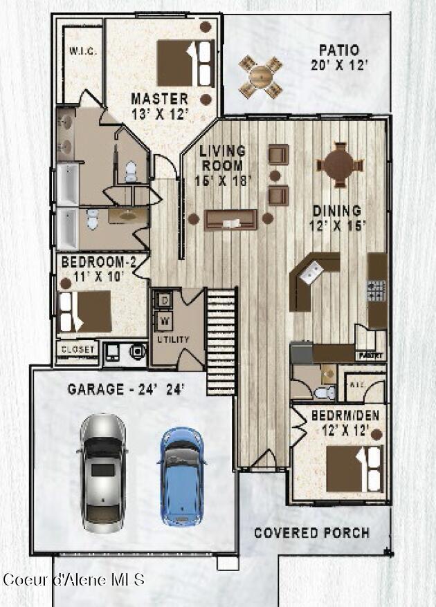 Image 2: 2150_Radiant_Lake_Floor_Plan