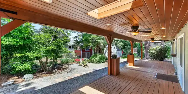 Image 2: Covered Back deck