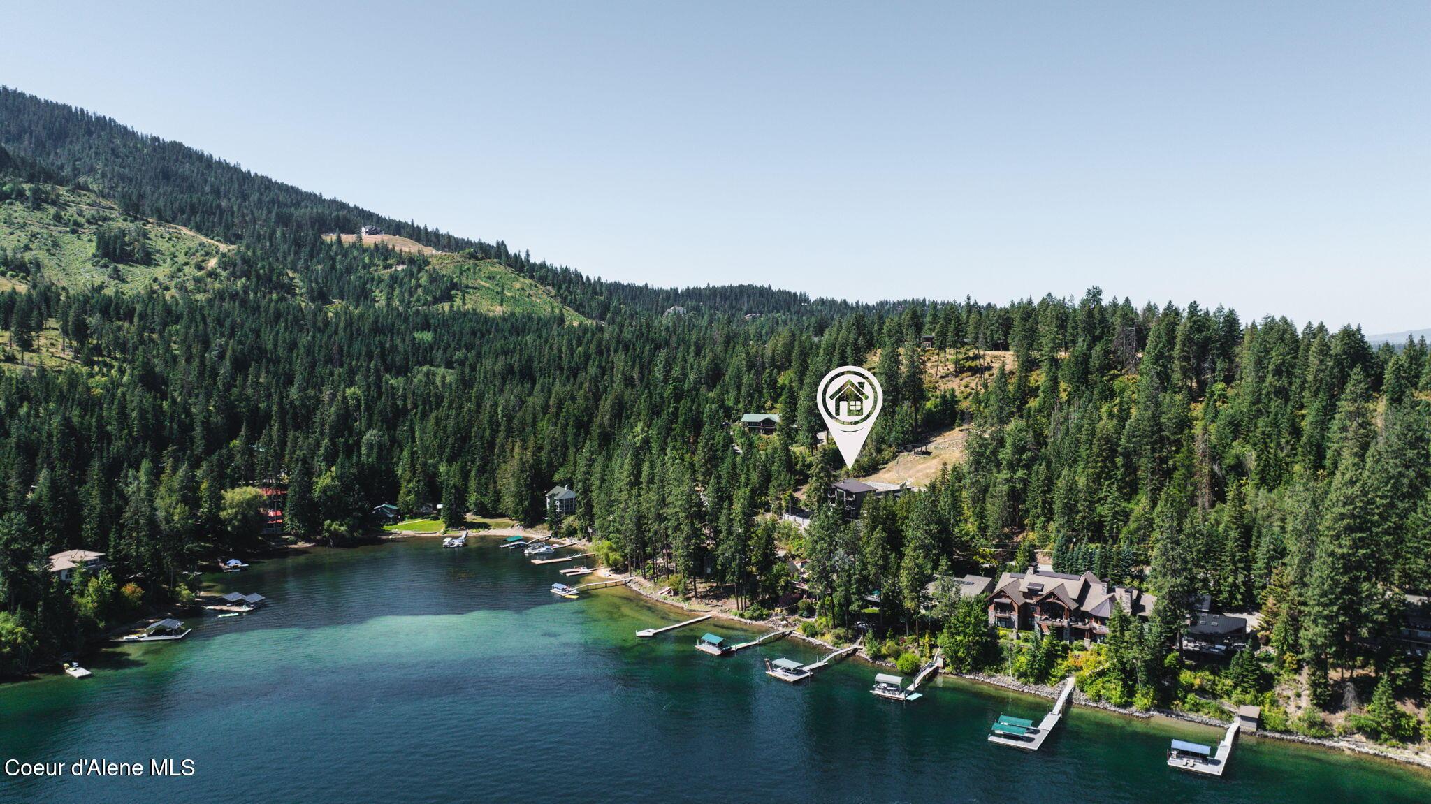 Image 1: 5714 Hayden Lake Road Lake Pin