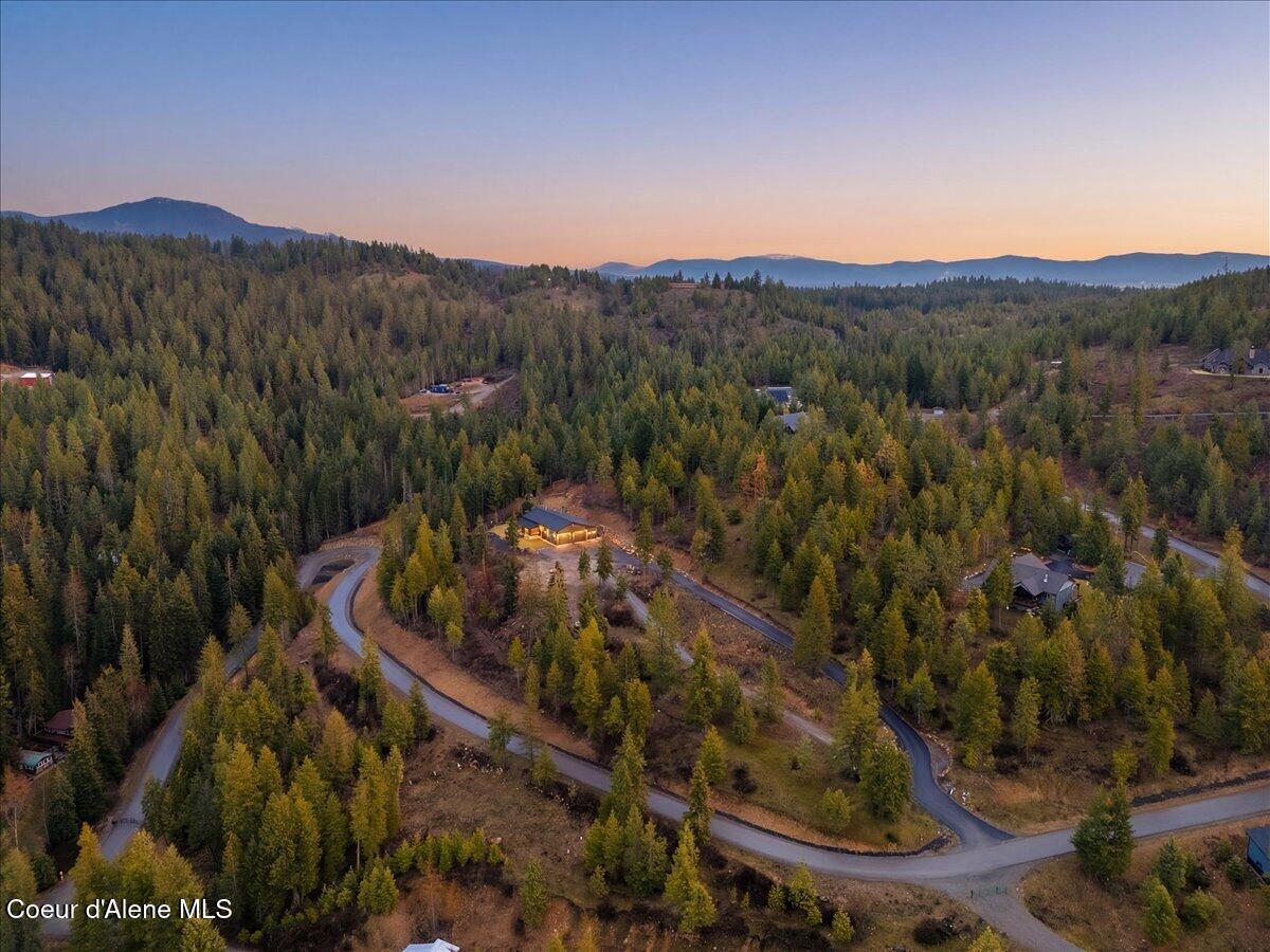 Image 2: 02-Twilight Aerial Front of Home