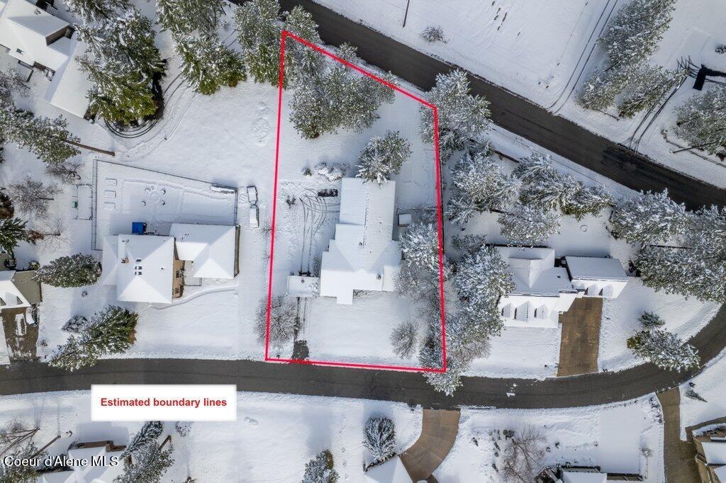 Image 3: Estimated Property Lines