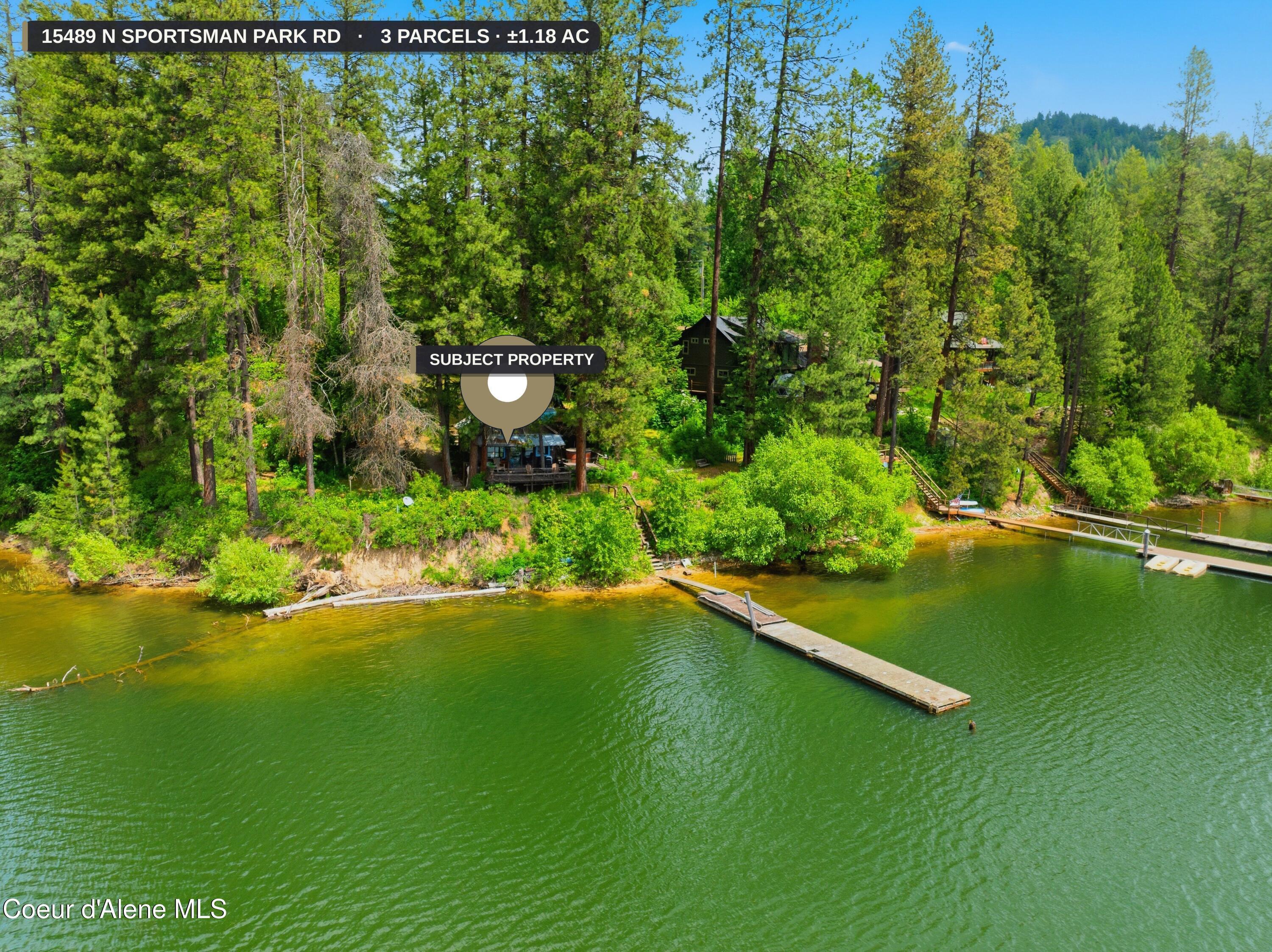 Image 3: Cabin and dock