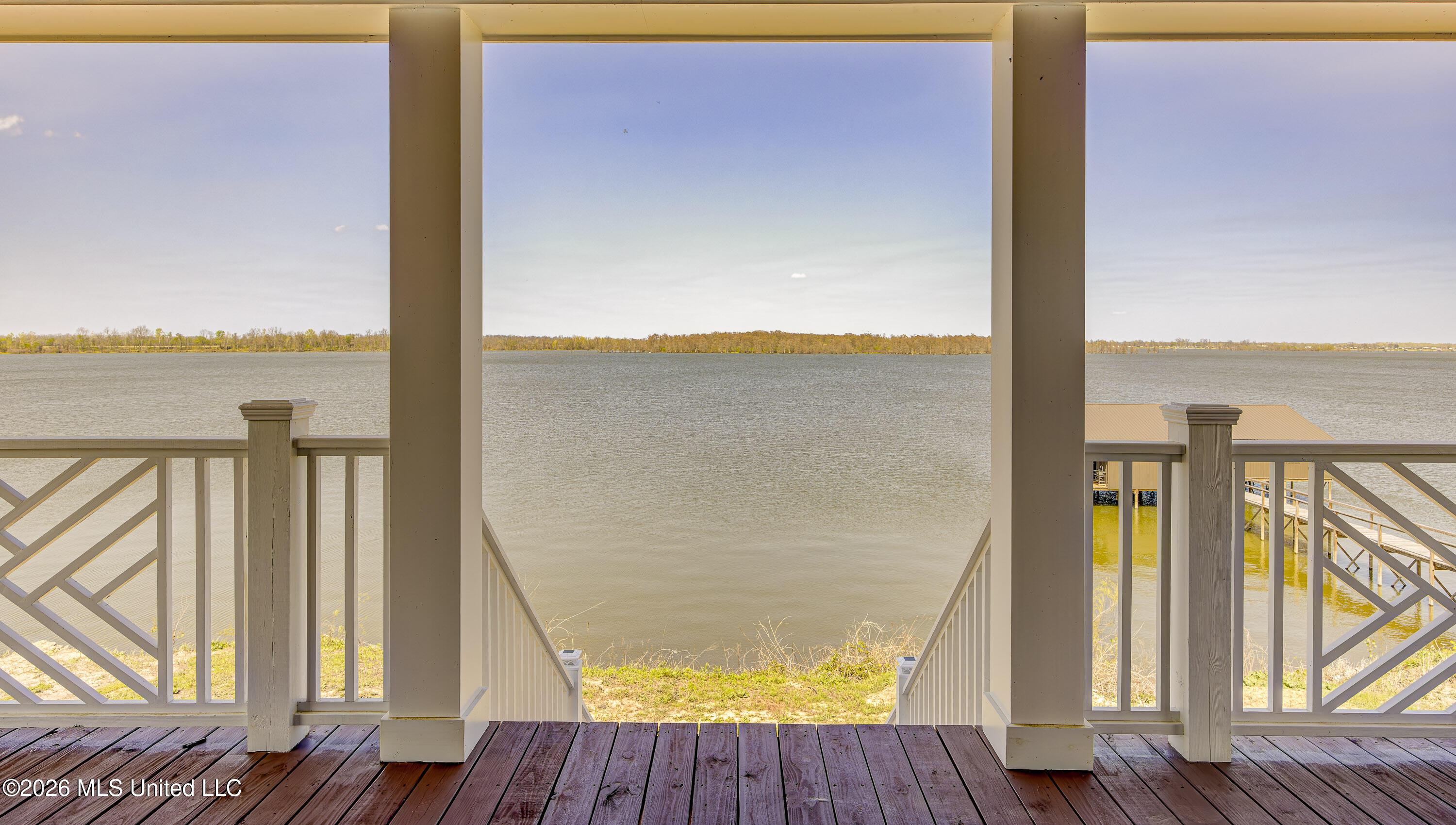 Image 2: Lake View from Front Porch