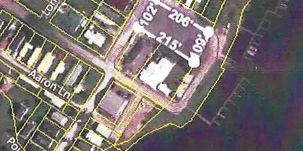 Image 4: Aerial Goat Island Commercial Lot closer
