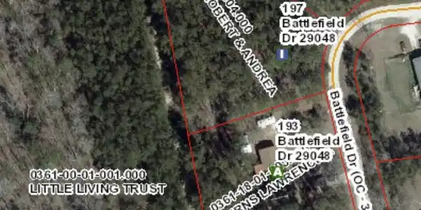 Battlefield Drive, Eutawville SC 29048