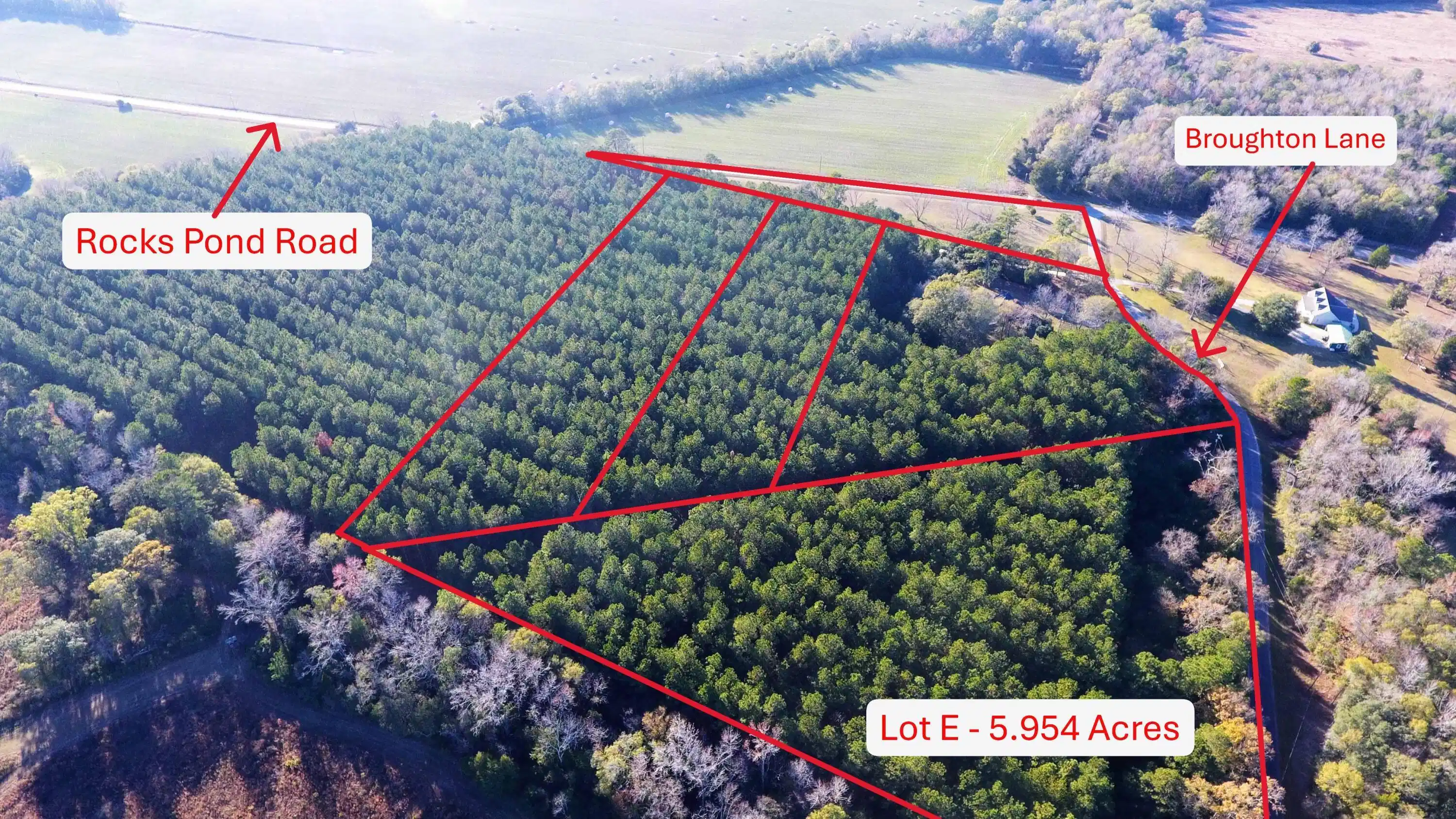 Image 1: Lot E 5.954 Acres - Triangle
