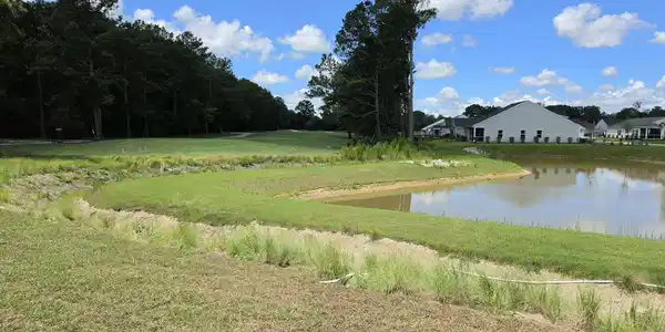 Image 3: Fairway & Pond view from Porch